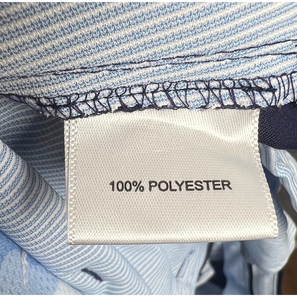 Peter Millar Pants Mens 38L  Durham High-Drape Performance EB78 Blue Golf 38x31 - Picture 16 of 16